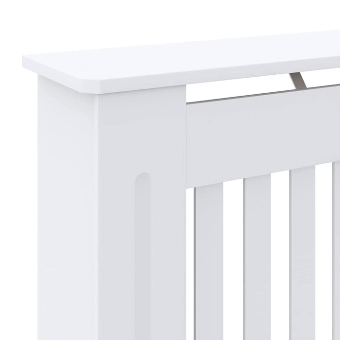 Capac pentru radiator 2 pcs Alb 78 x 19 x 81,5cm Lemn compozit - WALTI WALTI