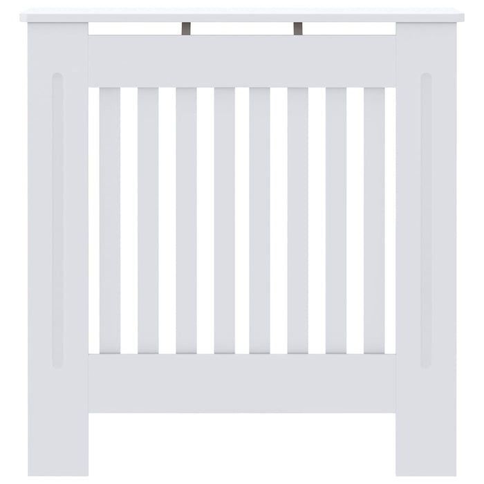 Capac pentru radiator 2 pcs Alb 78 x 19 x 81,5cm Lemn compozit - WALTI WALTI