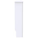Capac pentru radiator 2 pcs Alb 78 x 19 x 81,5cm Lemn compozit - WALTI WALTI