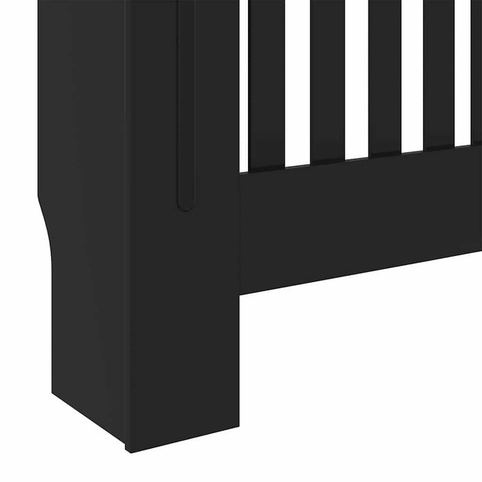 Capac pentru radiator Negru 78 x 19 x 81,5cm Lemn compozit - WALTI WALTI