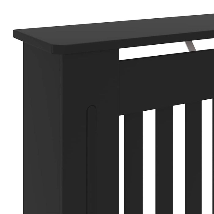 Capac pentru radiator Negru 78 x 19 x 81,5cm Lemn compozit - WALTI WALTI