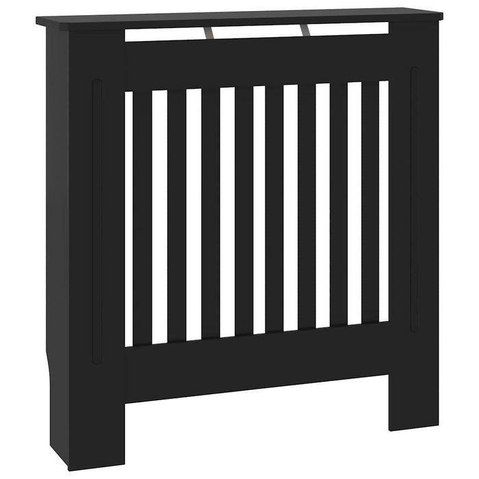Capac pentru radiator Negru 78 x 19 x 81,5cm Lemn compozit - WALTI WALTI