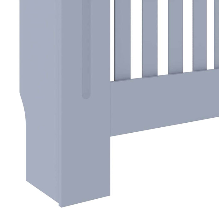 Capac pentru radiator Gri 78 x 19 x 81,5cm Lemn compozit - WALTI WALTI