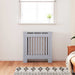 Capac pentru radiator Gri 78 x 19 x 81,5cm Lemn compozit - WALTI WALTI