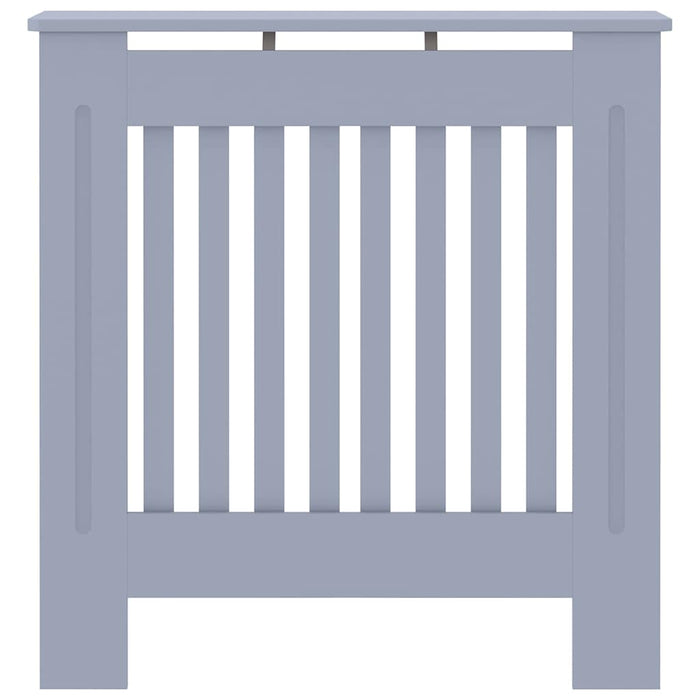 Capac pentru radiator Gri 78 x 19 x 81,5cm Lemn compozit - WALTI WALTI