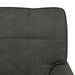 șezlong de relaxare cu pernă Negru 91 x 157 x 91 cm PU antic - WALTI WALTI