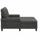 șezlong de relaxare cu pernă Negru 91 x 157 x 91 cm PU antic - WALTI WALTI