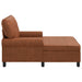 șezlong de relaxare cu pernă Maro 91 x 157 x 91 cm PU antic - WALTI WALTI