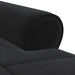șezlong de relaxare cu pernă Negru 91 x 157 x 91 cm Catifea - WALTI WALTI