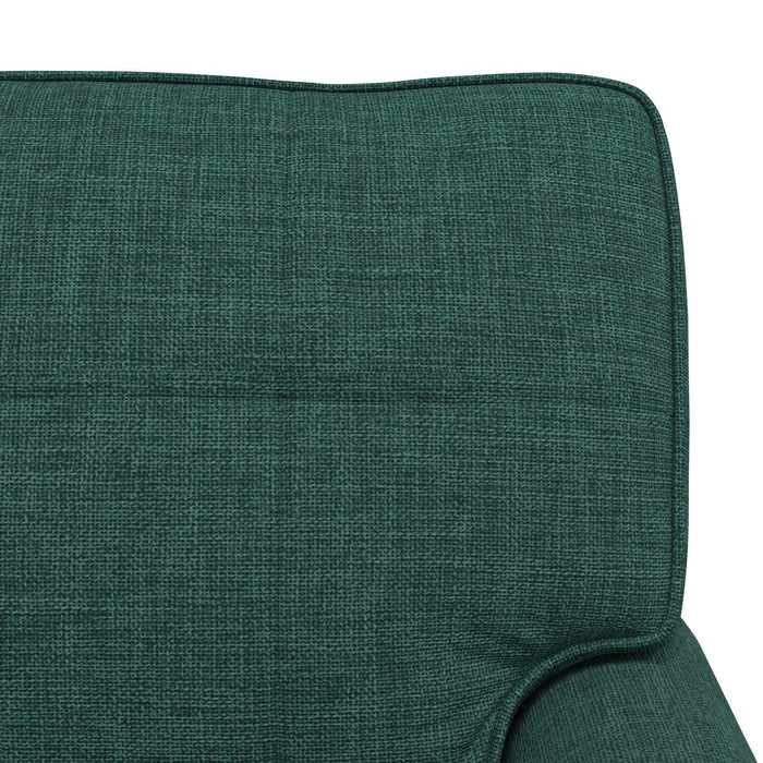 șezlong de relaxare Verde închis 91 x 157 x 91 cm țesătură - WALTI WALTI