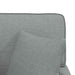 Chaise Lounge cu fustă Gri deschis 91 x 157 x 91 cm țesătură - WALTI WALTI