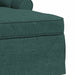 Chaise Lounge cu fustă Verde închis 91 x 157 x 91 cm țesătură - WALTI WALTI