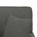 Chaise Lounge cu fustă 3 pcs Gri închis Țesătură din corduroy - WALTI WALTI