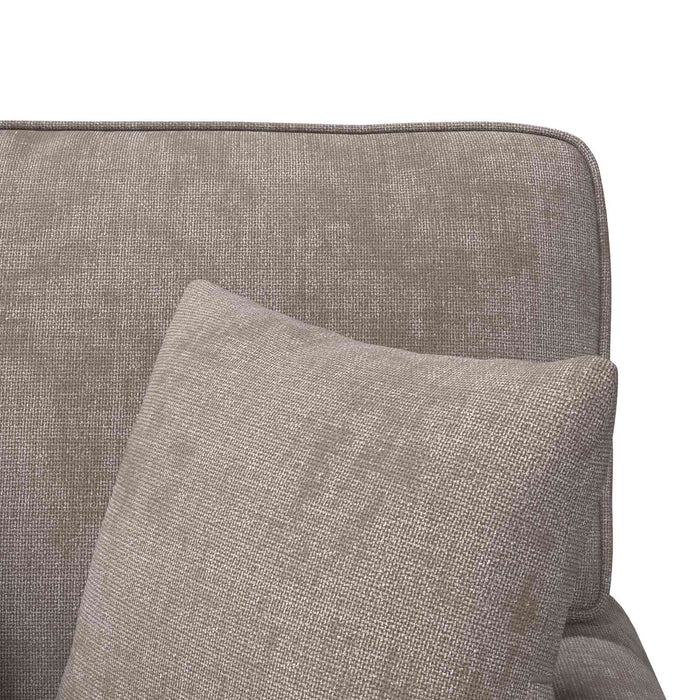 Chaise Lounge cu fustă cu pernă Nisipiu 157 x 91 x 91 cm ARES WALTI