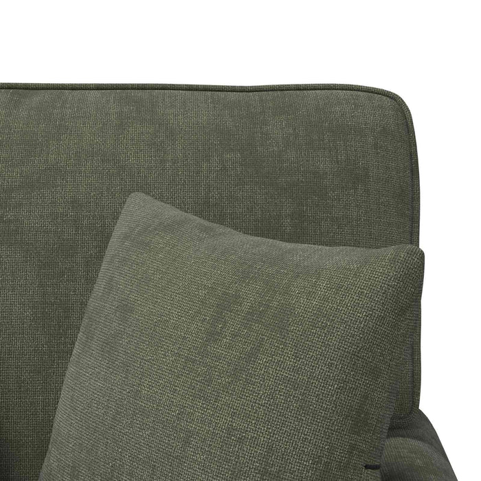 Chaise Lounge cu fustă cu pernă Verde 157 x 91 x 91 cm ARES WALTI