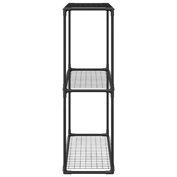 Stand pentru plante cu 3 niveluri Negru 100 x 32 x 102 cm Oțel - WALTI WALTI