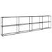 Stand pentru plante cu 3 niveluri Negru 400 x 32 x 104 cm Oțel - WALTI WALTI