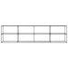 Stand pentru plante cu 3 niveluri Negru 400 x 32 x 104 cm Oțel - WALTI WALTI