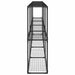 Stand pentru plante cu 3 niveluri Negru 400 x 32 x 104 cm Oțel - WALTI WALTI