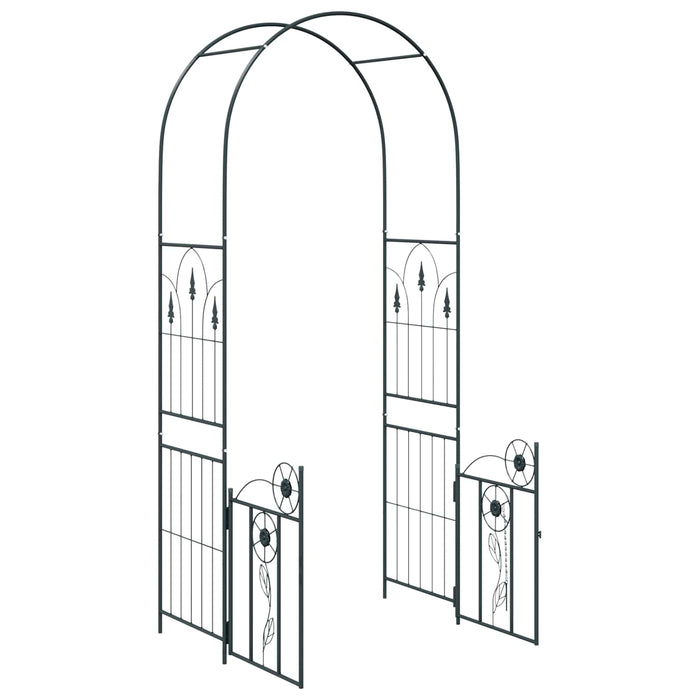 Arc de Grădină Simplu Negru 102 x 50 x 218 cm - WALTI WALTI