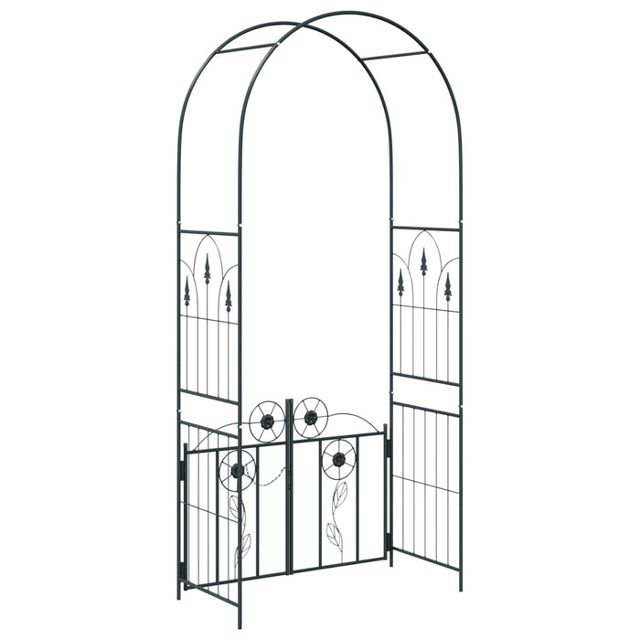 Arc de Grădină Simplu Negru 102 x 50 x 218 cm - WALTI WALTI