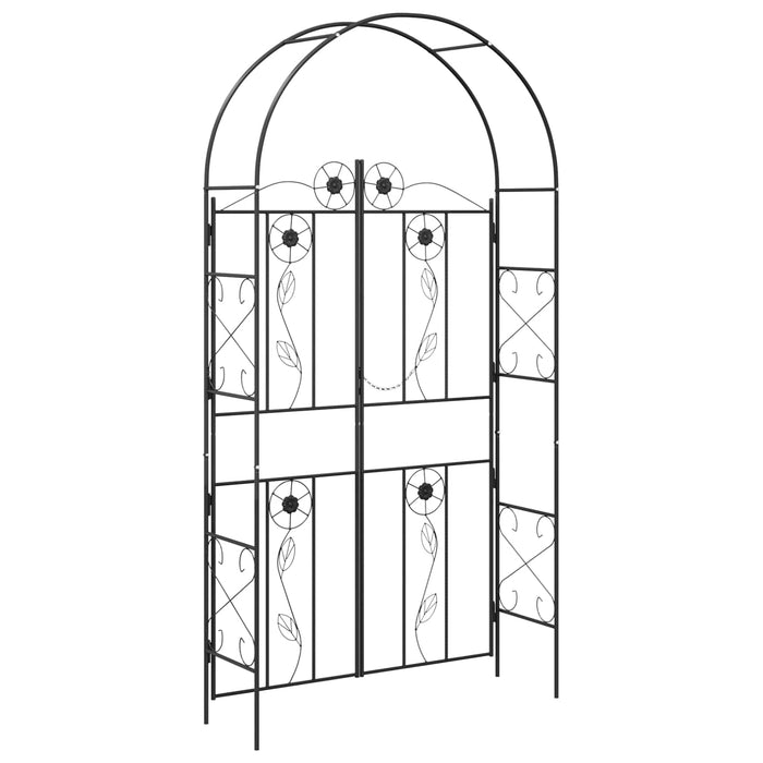 Arc de Grădină Simplu Negru - WALTI WALTI