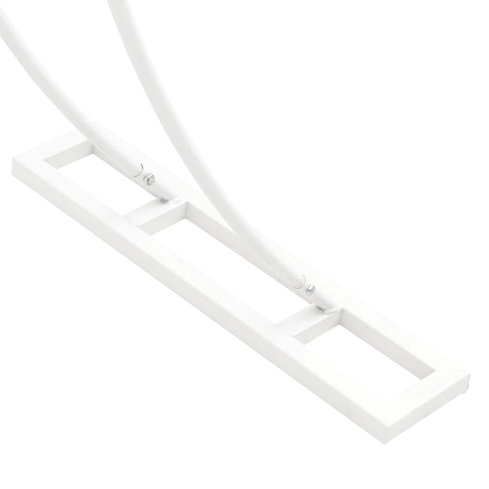 Arc de nuntă Alb 223 x 45 x 201 cm Oțel - WALTI WALTI