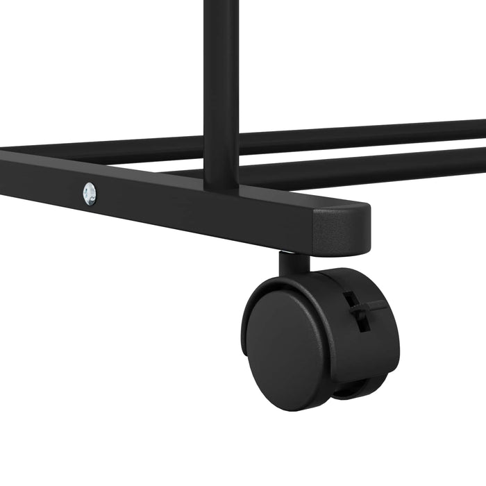 Suport pentru Hârtie Simplu Negru 80 x 53 x 156 cm - WALTI WALTI