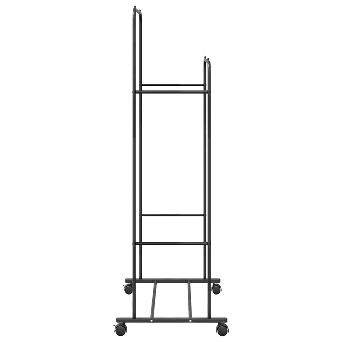 Suport pentru Hârtie Simplu Negru 80 x 53 x 156 cm - WALTI WALTI