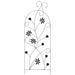 Gard de Grădină cu blocare 3 pcs Negru 112 x 39,5 cm Oțel - WALTI WALTI