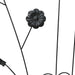 Gard de Grădină 3 pcs Negru 110 x 40 cm Oțel - WALTI WALTI