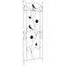Gard de Grădină 3 pcs Negru 110 x 40 cm Oțel - WALTI WALTI