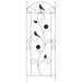 Gard de Grădină 3 pcs Negru 110 x 40 cm Oțel - WALTI WALTI
