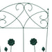 Gard de Grădină 3 pcs Verde 110,5 x 42,5 cm Oțel - WALTI WALTI