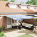Cortina Retractabilă with Manual Albastru și alb 4.5 x 3 m - WALTI WALTI