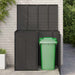 Cutie pentru gunoi 2 pcs Negru 65 x 80 x 115 cm Polietilenă - WALTI WALTI