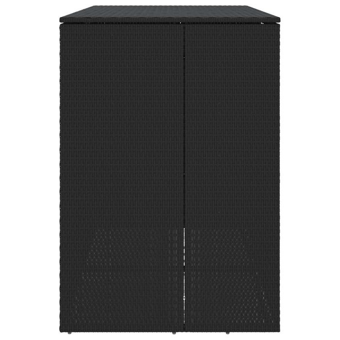 Cutie pentru gunoi 2 pcs Negru 65 x 80 x 115 cm Polietilenă - WALTI WALTI