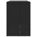 Cutie pentru gunoi 2 pcs Negru 65 x 80 x 115 cm Polietilenă - WALTI WALTI