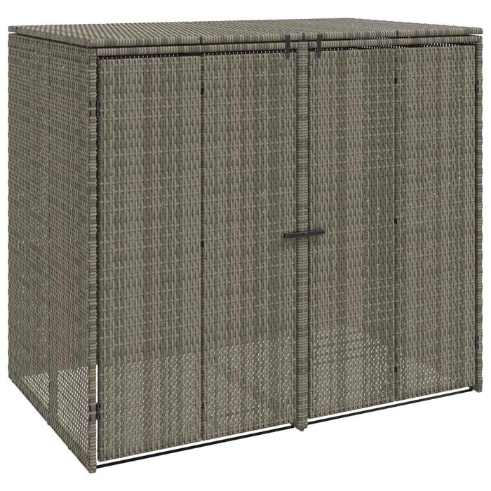 Cutie pentru gunoi 2 pcs Gri 65 x 80 x 115 cm Polietilenă - WALTI WALTI