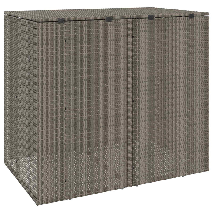 Cutie pentru gunoi 2 pcs Gri 65 x 80 x 115 cm Polietilenă - WALTI WALTI