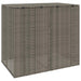 Cutie pentru gunoi 2 pcs Gri 65 x 80 x 115 cm Polietilenă - WALTI WALTI