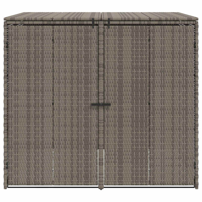 Cutie pentru gunoi 2 pcs Gri 65 x 80 x 115 cm Polietilenă - WALTI WALTI