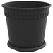 Ghivece pentru plante 6 pcs Negru Ø 19 x 16 cm Plastic - WALTI WALTI