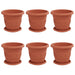 Ghivece pentru plante 6 pcs Roșu cărămidă Ø 26 x 21.5 cm - WALTI WALTI