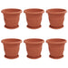 Ghivece pentru plante 6 pcs Roșu cărămidă Ø 26 x 21.5 cm - WALTI WALTI