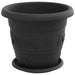 Ghivece pentru plante 6 pcs Negru Ø 26 x 21.5 cm Plastic - WALTI WALTI