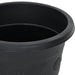 Ghivece pentru plante 24 pcs Negru Ø 26 x 21.5 cm Plastic - WALTI WALTI