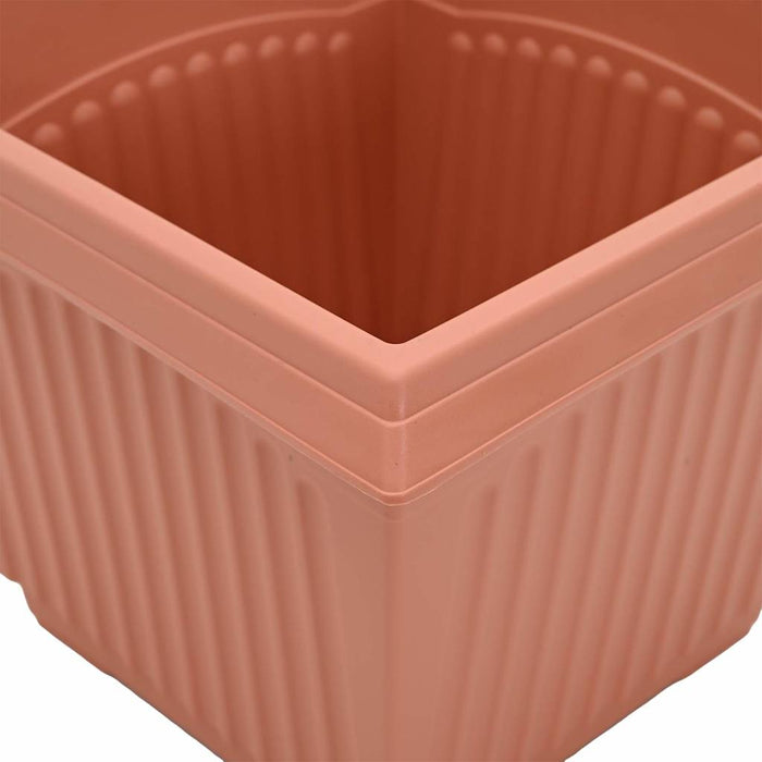 Ghivece pentru plante 6 pcs Roșu cărămidă 33 x 33 x 26 cm WALTI