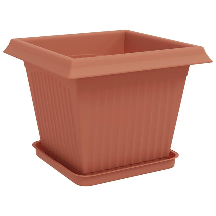 Ghivece pentru plante 24 pcs Roșu cărămidă 33 x 33 x 26 cm WALTI