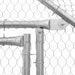 Cușcă pentru pui Argintiu 170 x 100 x 177 cm Oțel Galvanizat - WALTI WALTI